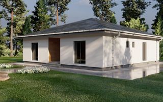 Casă nouă NZEB în Arad – Poltura | 150 mp construiți | Teren 539 mp | Proiect Ak - Poză 2
