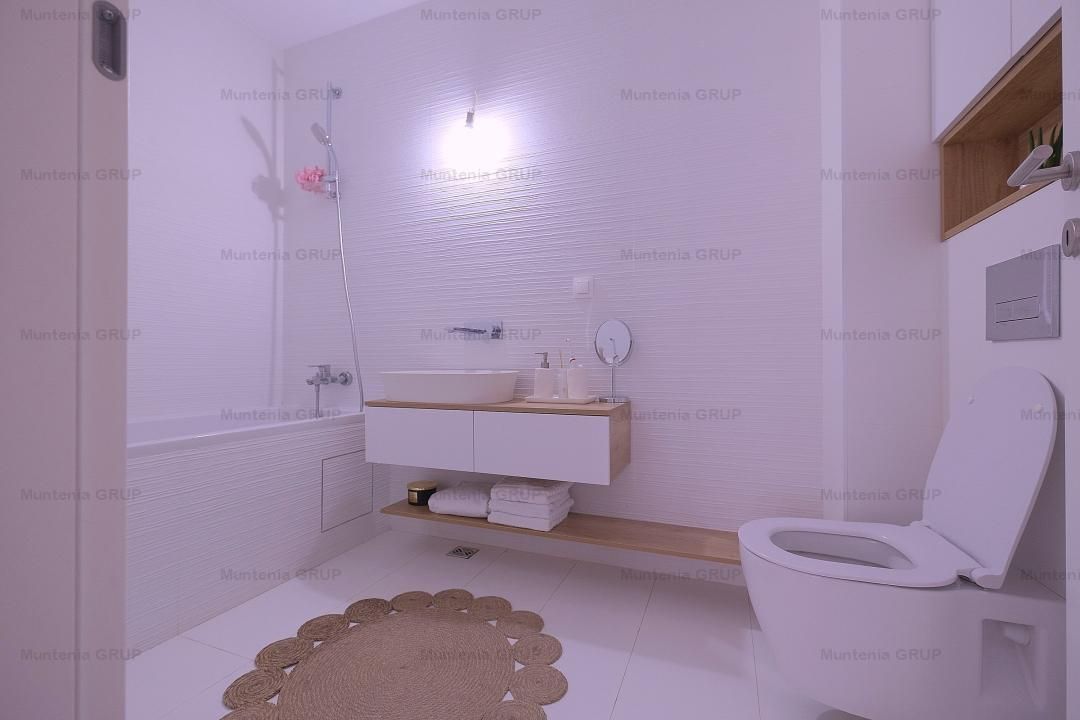 PIPERA LAKE, apartament 3 camere PARTER / 7 cu 41 mp. gradina si parcare - Poză 14