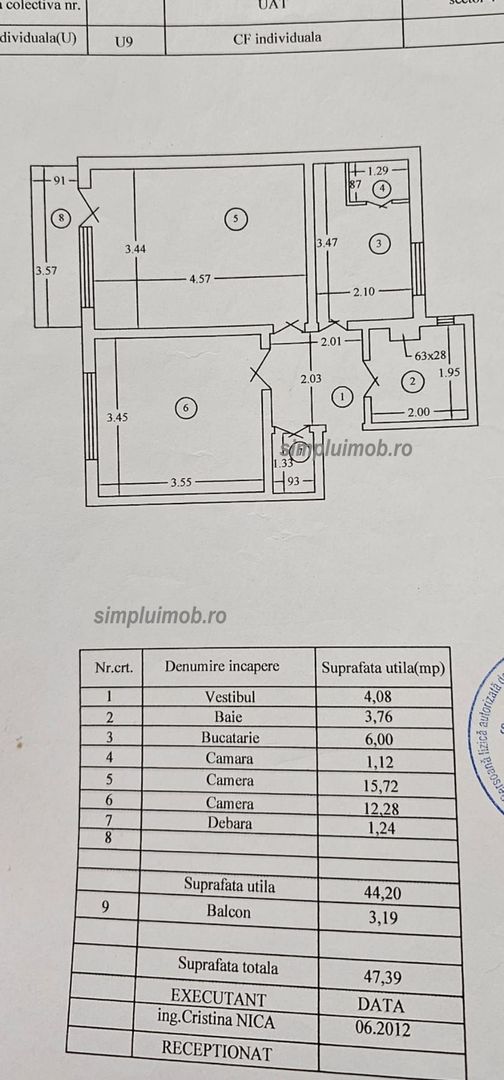 2 camere,  decomandat Sura Mare, 5 min metrou - Poză 7