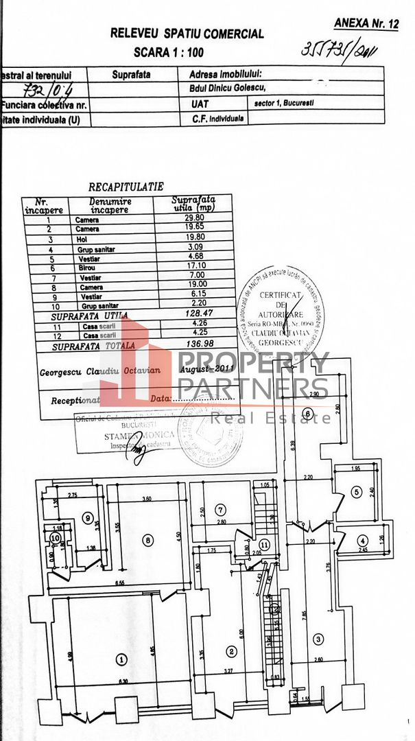 Spatiu comercial Dinicu Golescu - Gara de Nord - Schiță 10