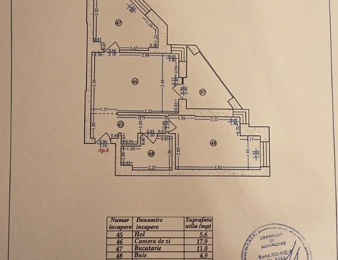 Apartament 2 camere de închiriat – Atlas Residence - Poză 13