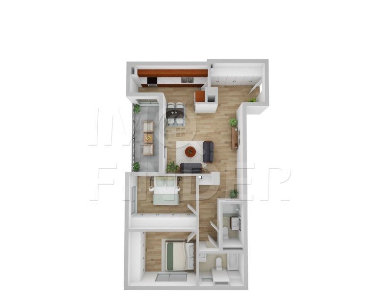 Apartamente Premium de vanzare -3 camere, Andrei Muresanu- 0% comision - Poză 2