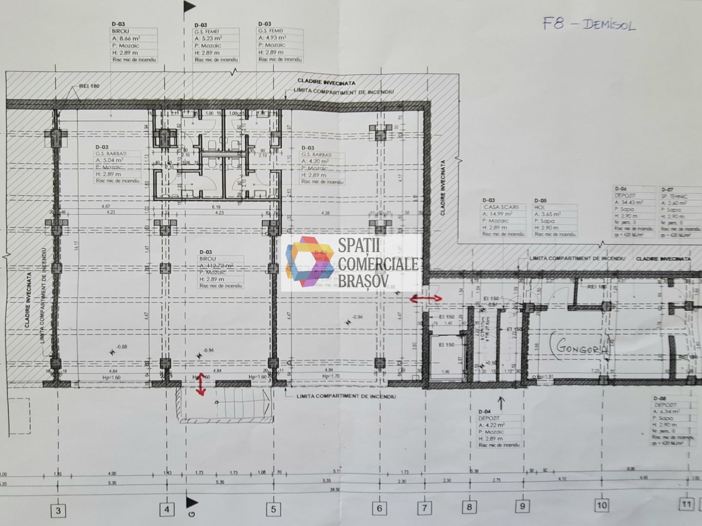 Spatiu depozitare de închiriat Brasov - 140 mp # plus-imo.ro - Poză 5