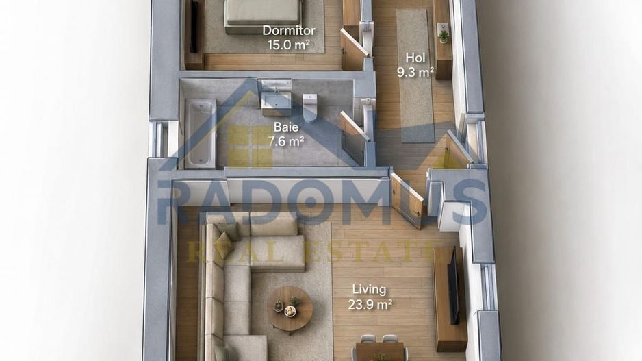 Casă 3 camere | Lipănești | Centrală Gaz | Teren 730 mp | Garaj - Schiță 17