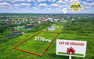 Teren intravilan–Balotești | 2.176 mp | Utilitati Disponibile I 64€/MP