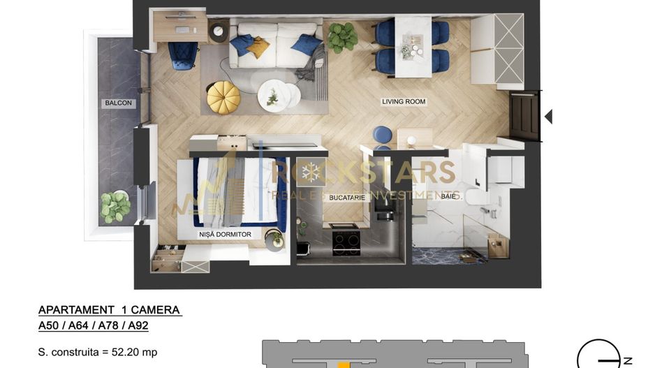 Studio | My Place | Pipera | 47mpsc - Poză 15