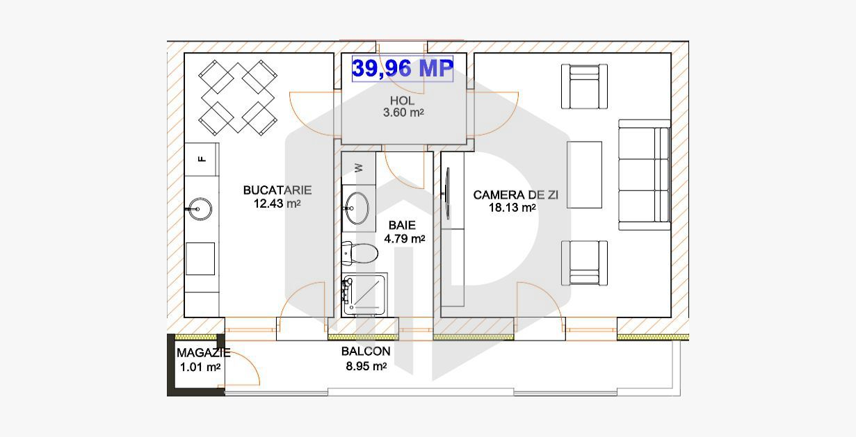 Apartament+ gradina-2 Camere | Incalzire in pardoseala- Dedeman-Supeco - Poză 1