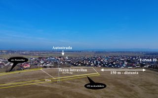 Teren intravilan pentru dezoltare cartier de case - de vanzare - Poză 2