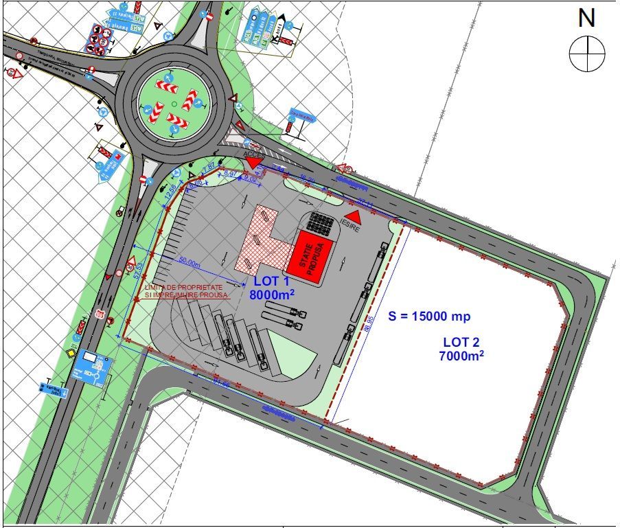 Teren intravilan cu potenzial Arad Sud, DN69, A1, Spălătorie, Service. - Poză 4