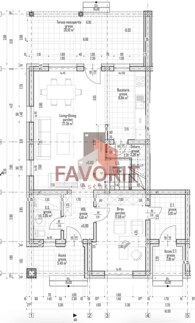 Duplex 5 camere | 130mp | Despartit | Ghiroda-Campus Universitar - Poză 22