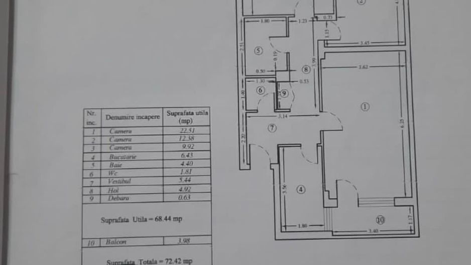 3 Camere Bulevardul Timișoara | Sector 6 | Bloc 2009| 68mp - Poză 2