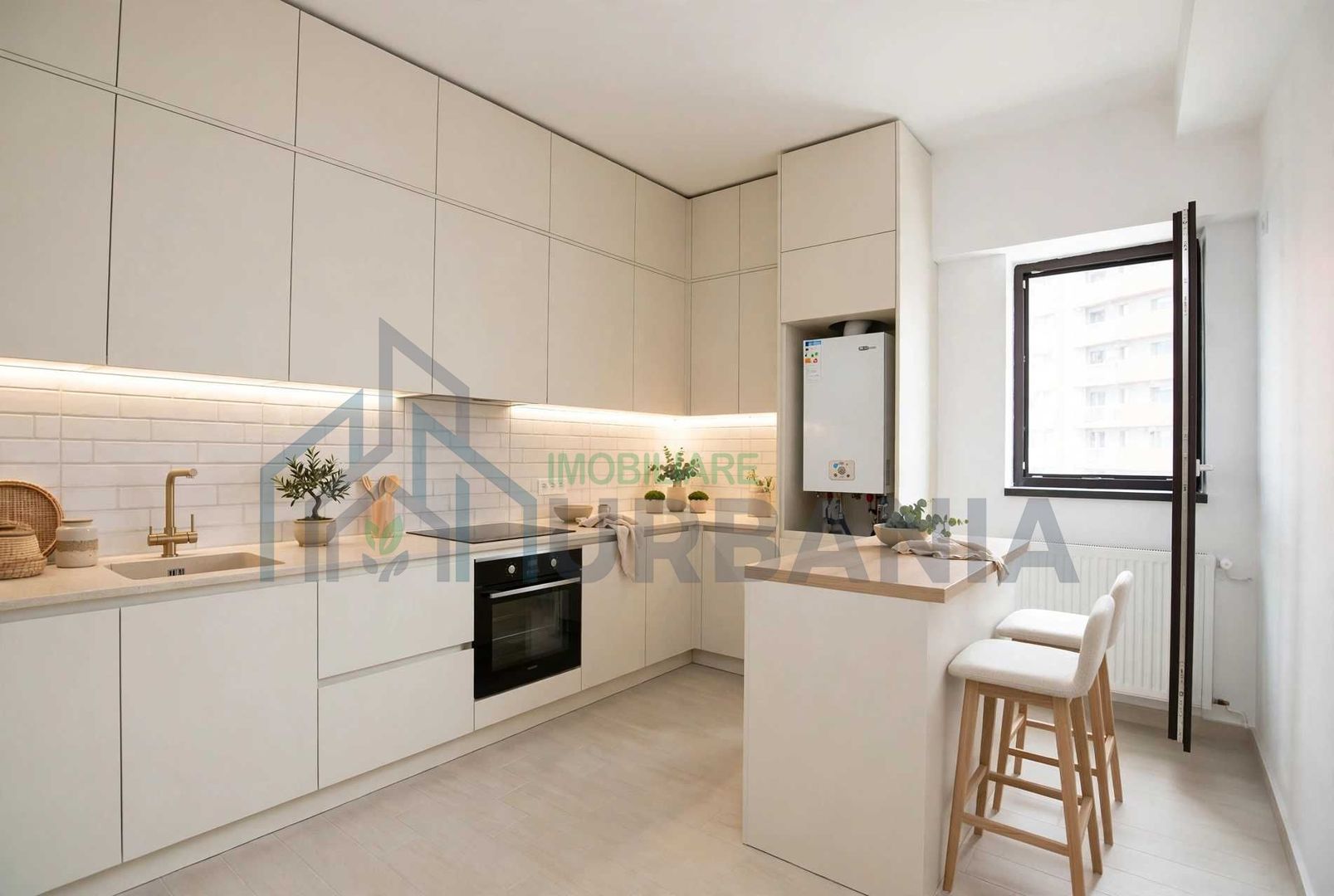 Apartament 3 camere, etaj 3/13, 2 băi, parcare și boxă, River's Towers, Iași - Poză 3