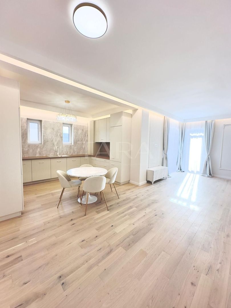 Penthouse 3 camere ultrafinisat, terase generoase în Florești - Poză 6