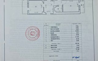 OPORTUNITATE | APARTAMENT 3 CAMERE PANTELIMON | DECOMANDAT | PARC - Schiță 10