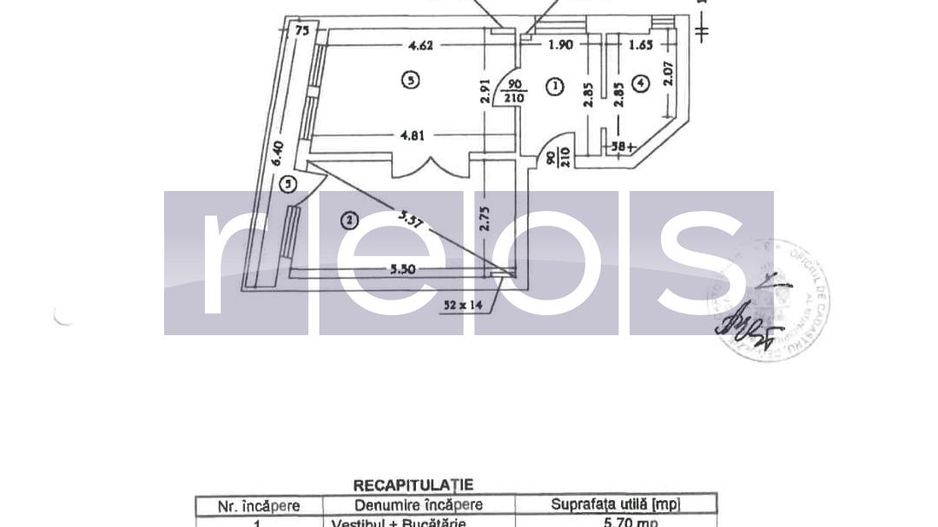 VANZARE Apartament 2 Camere Centrul Vechi - OPORTUNITATE RARA - 44mp - Poză 15