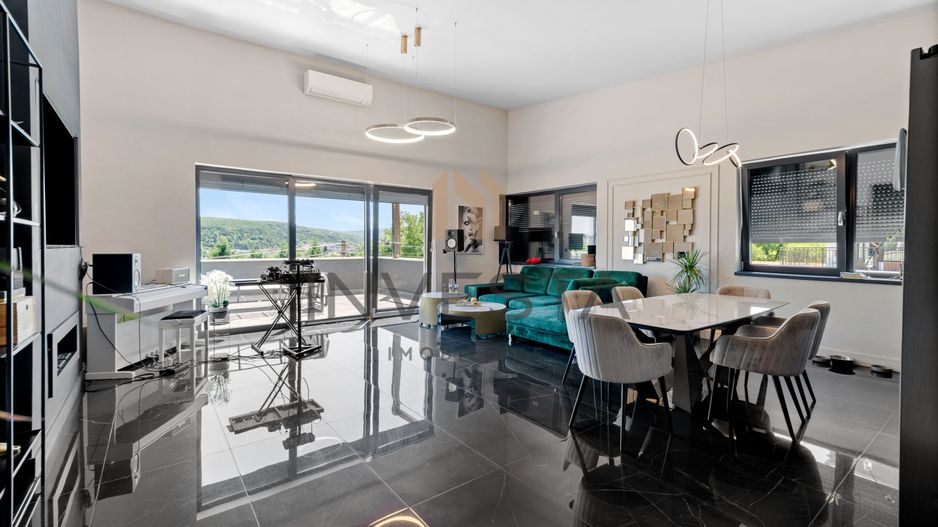 Penthouse 4 camere! 166 mp utili! Panorama deosebita! - Poză 1