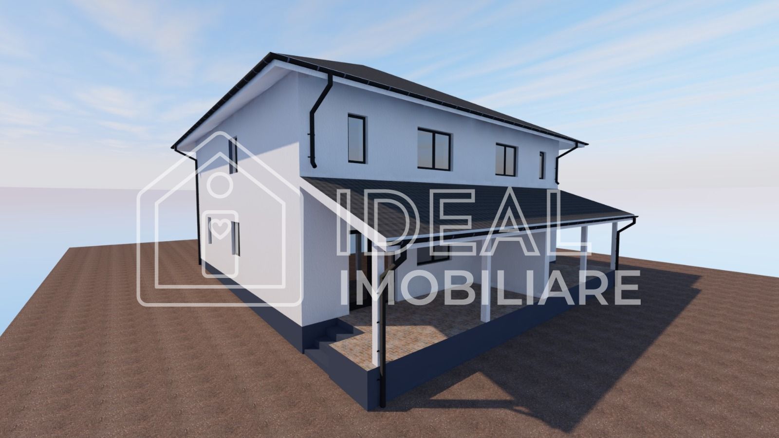 Duplex cu 4 camere si 257 mp de curte, in Calea Cisnadiei - Poză 1