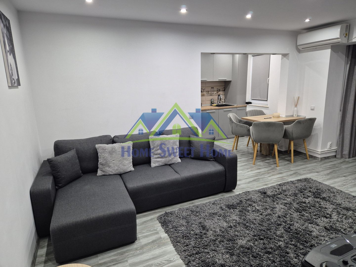 Ap. 2 camere, M5, etaj 3, bl.25, NOU, mobilat, SCHIMB cu CASA/TEREN! - Poză 2