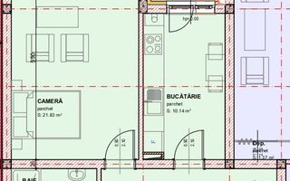 Apartament 1 Camera I 0% Comision | Decomandat | Zona Brana - Poză 2