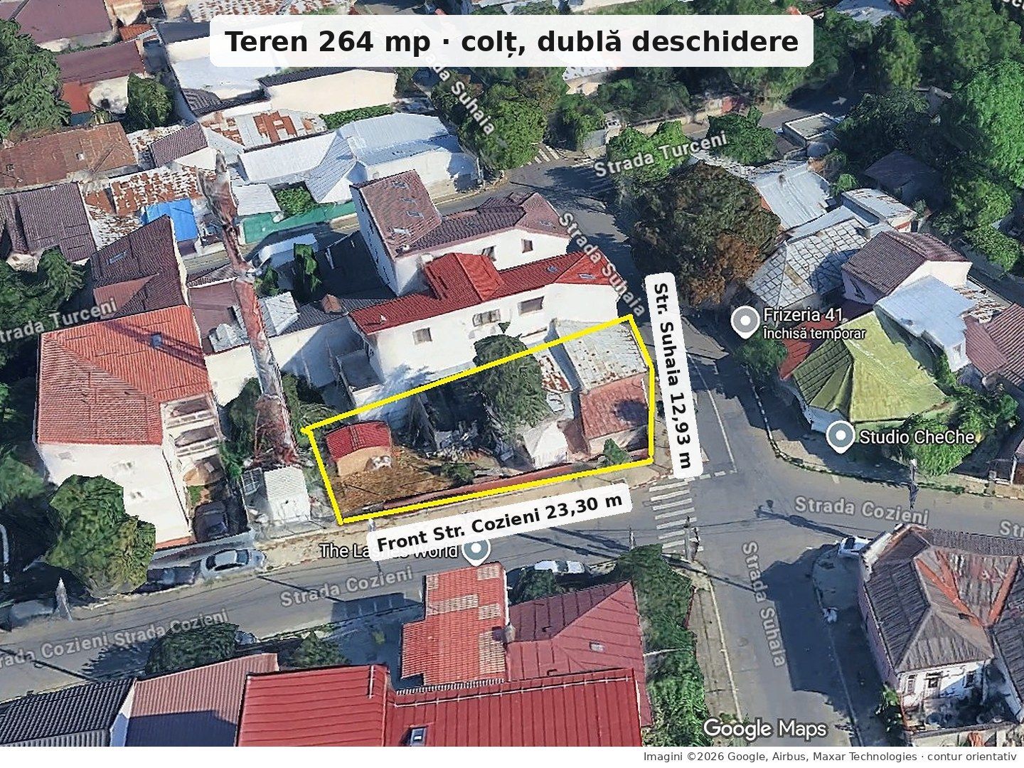 Comision 0% - Eroii Revolutiei – Teren 264 mp, dubla deschidere - Poză 2