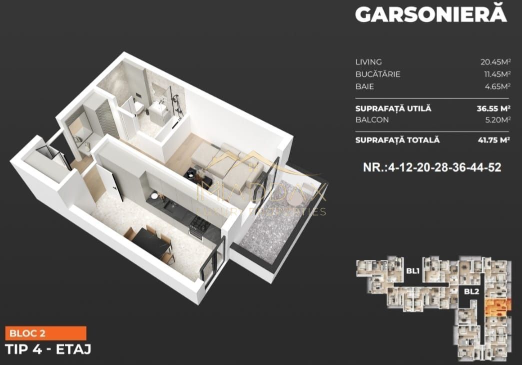 Garsoniera / 40.90 mp/ Popesti Leordeni/ zona Berceni - Poză 2