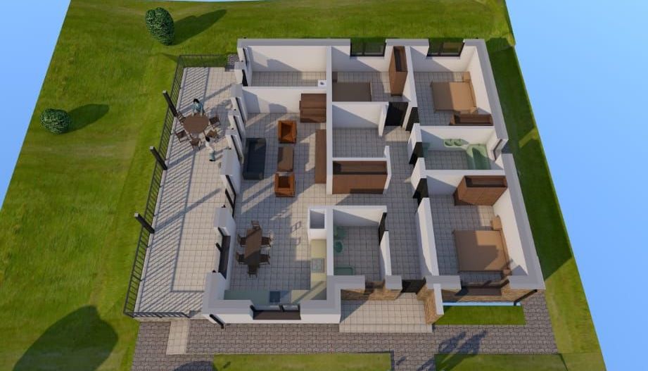 Casa 4 camere,2 băi,127 mp, 618mp teren,  0% comision - Poză 4