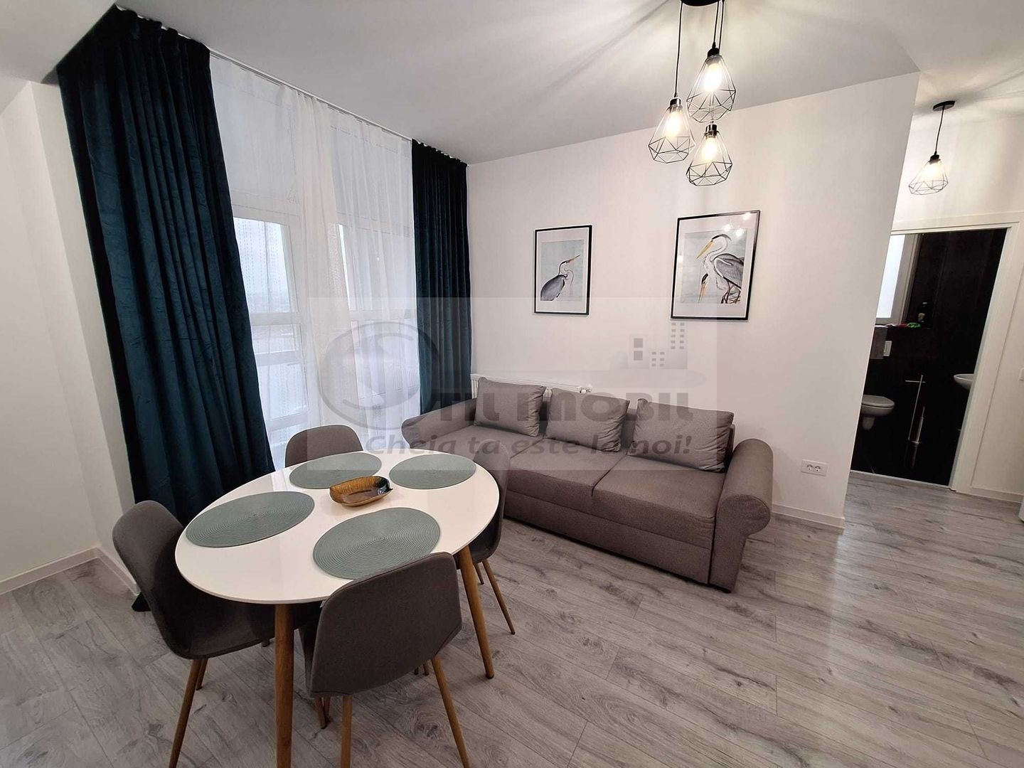 Ap 2 camere + Loc de parcare– Bloc nou, Cartier Vișoianu- 380 Euro - Poză 2