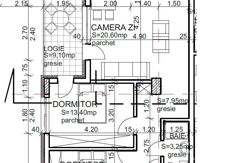 Apartamente cu 3 Camere in Andrei Muresanu – Calitate Premium - Schiță 10