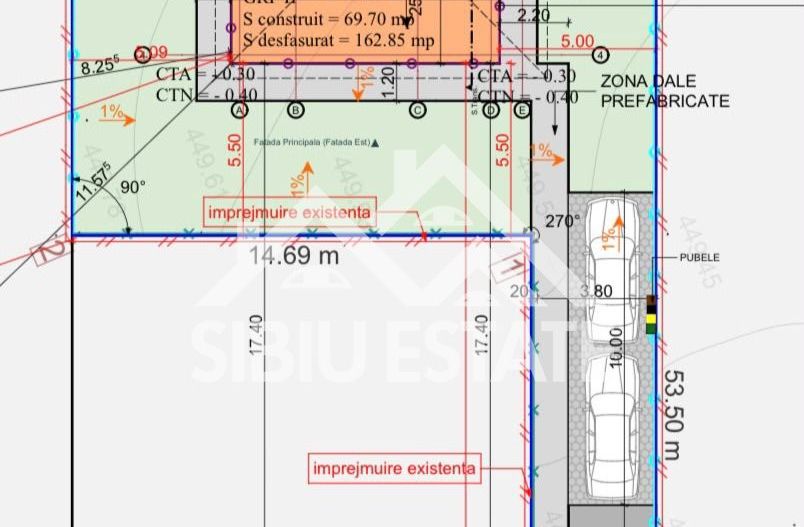 Casa noua curte mare Sibiu, Cristian - Poză 15