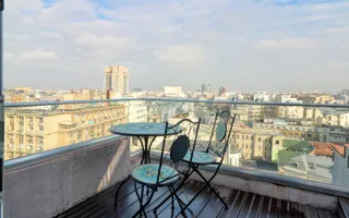 Studio 2 niveluri, terasă 11 mp, vedere spectaculoasă-Calea Victoriei - Poză 21
