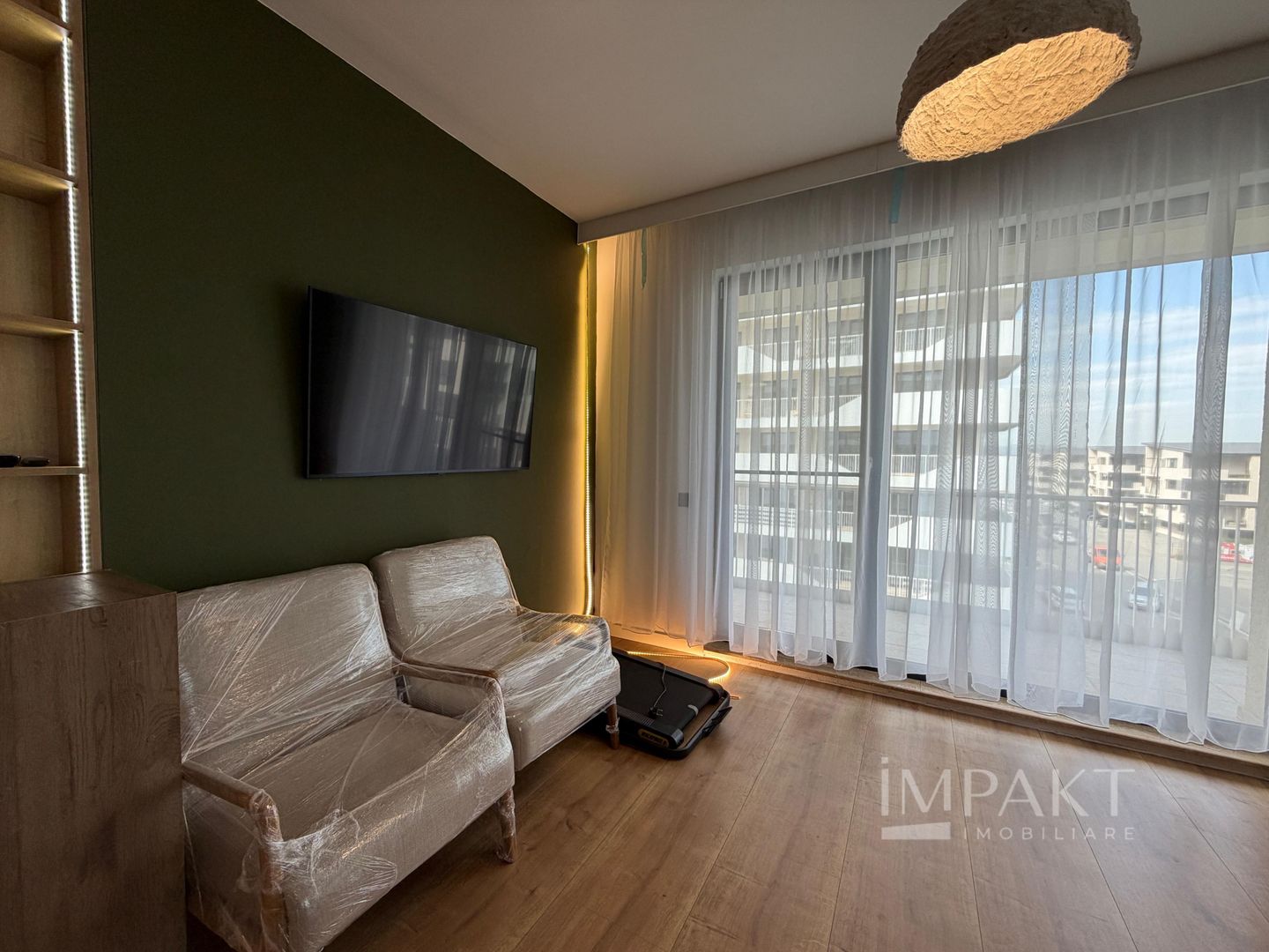 Apartament 2 camere cu terasă 23 mp și parcare subterană - Poză 3