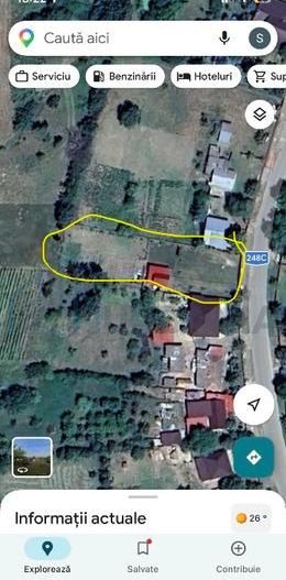 Teren de 1000 mp în Ciurea, la 300 m de Primărie, preț negociabil - Poză 1