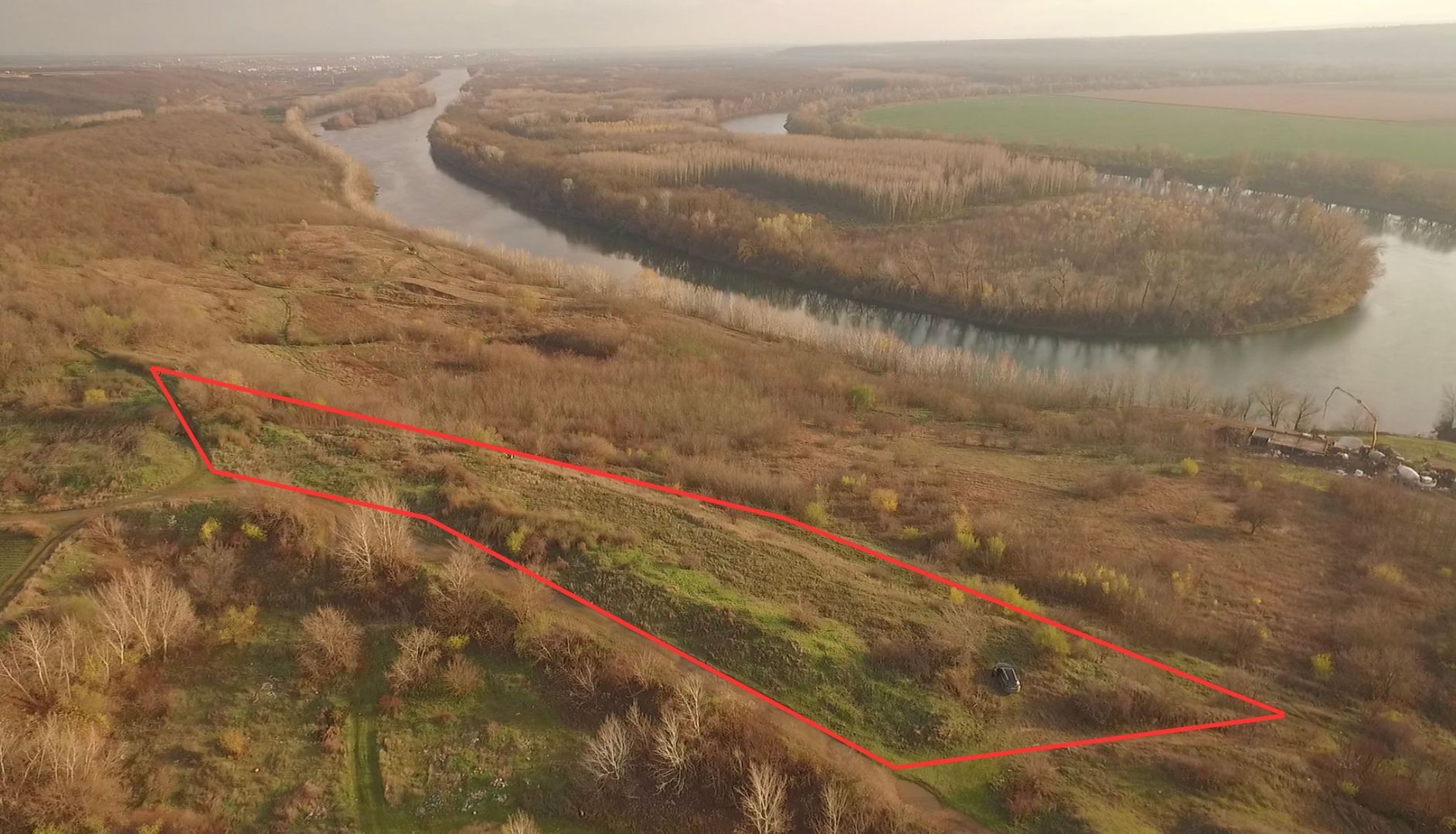 Teren cu destinație agroturistică, 35 ari pe malul Nistrului, Doroțcaia - Poză 1