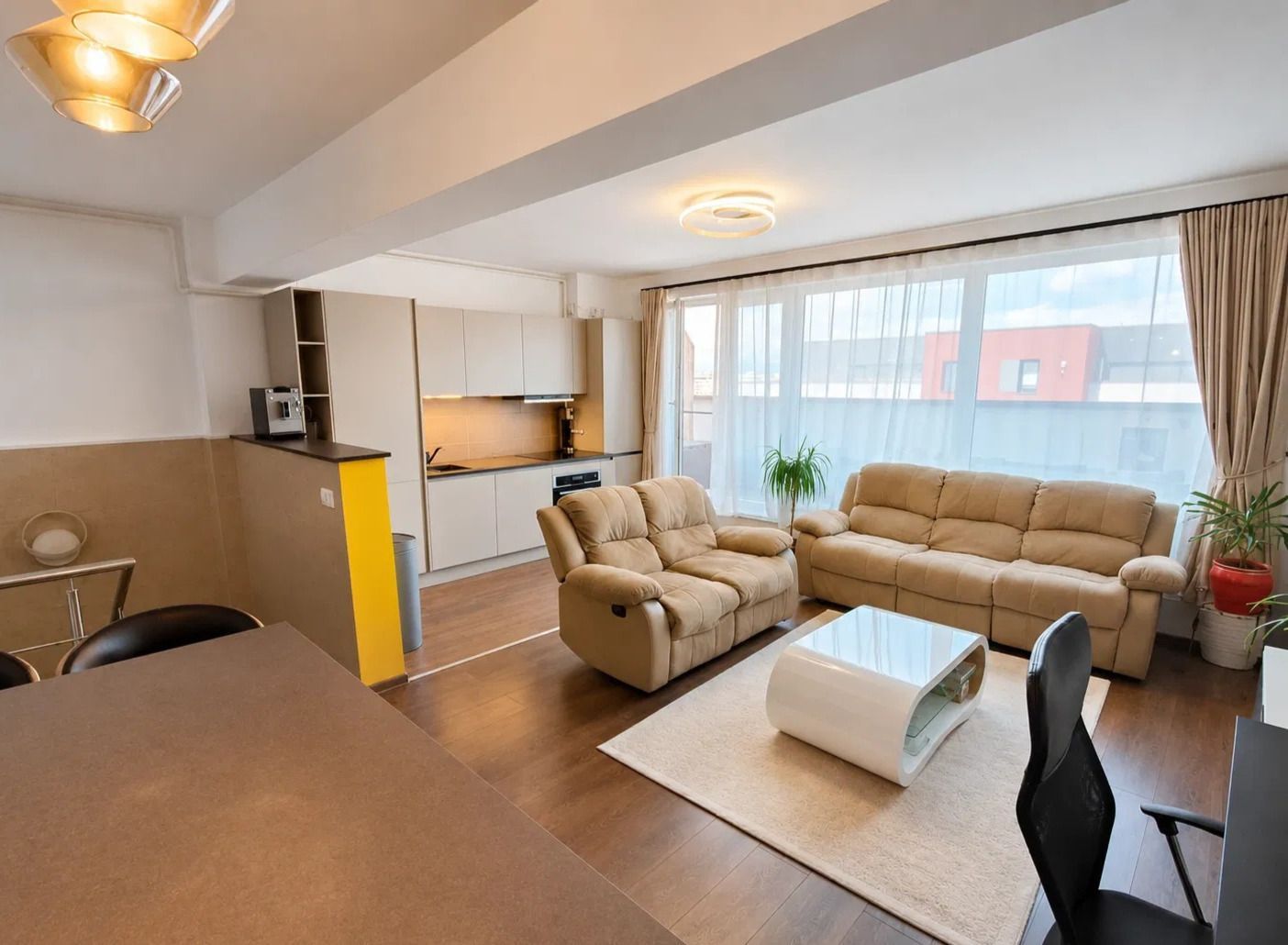 DUPLEX MODERN CU 3 CAMERE TERASĂ PARCARE ȘI BOXĂ CORESI - Poză 2