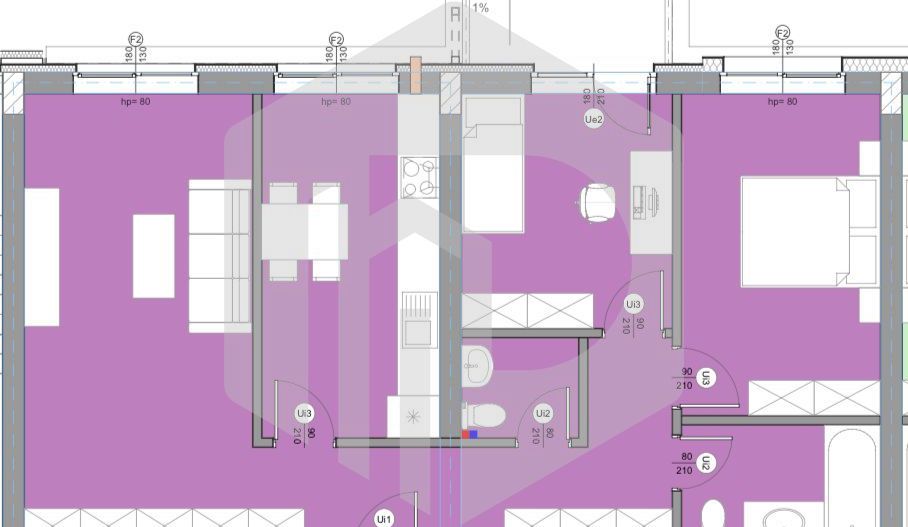 Pictor Brana | Etaj 1 | 3 Camere | 2 Bai |  Boxa  | 0% Comision - Poză 1