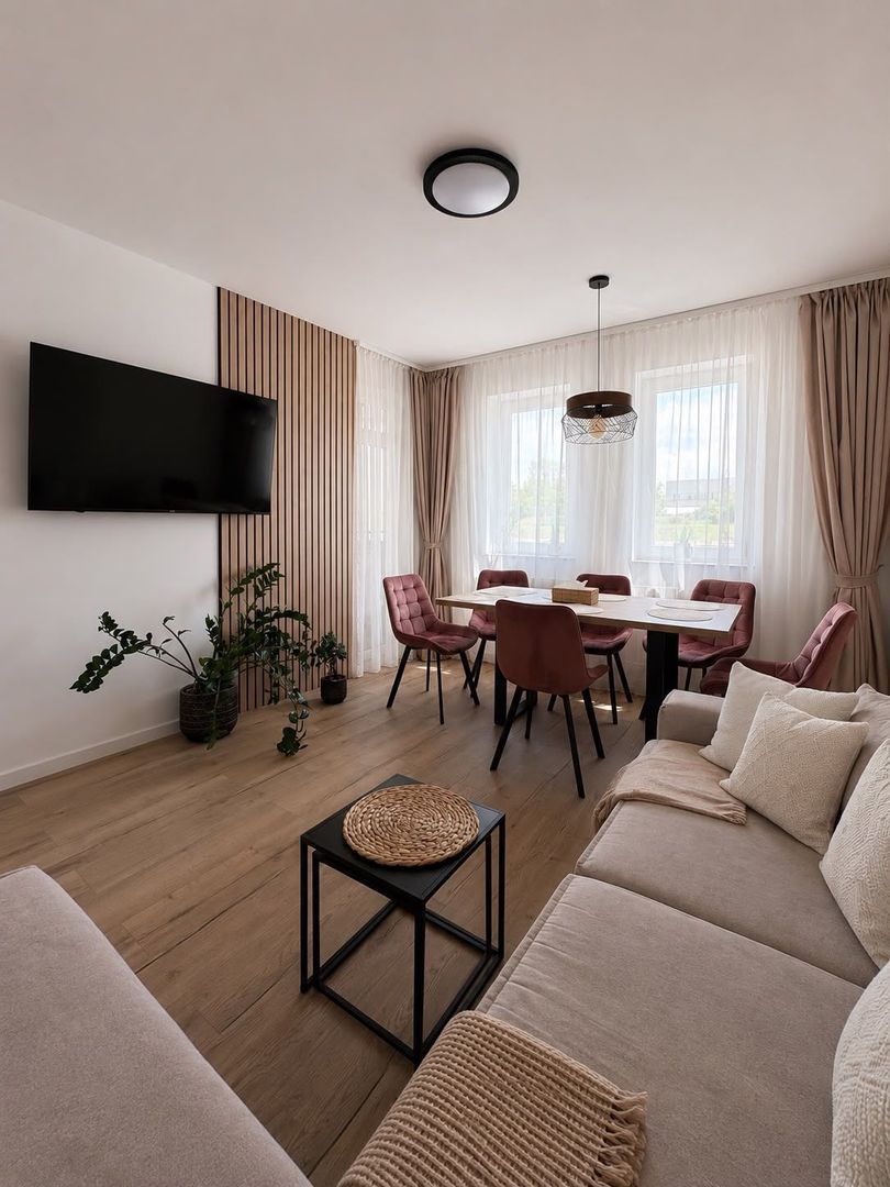 Apartament 62.7 mp utili, 2 bai, 2 balcoane si 2 locuri de parcare - Poză 3