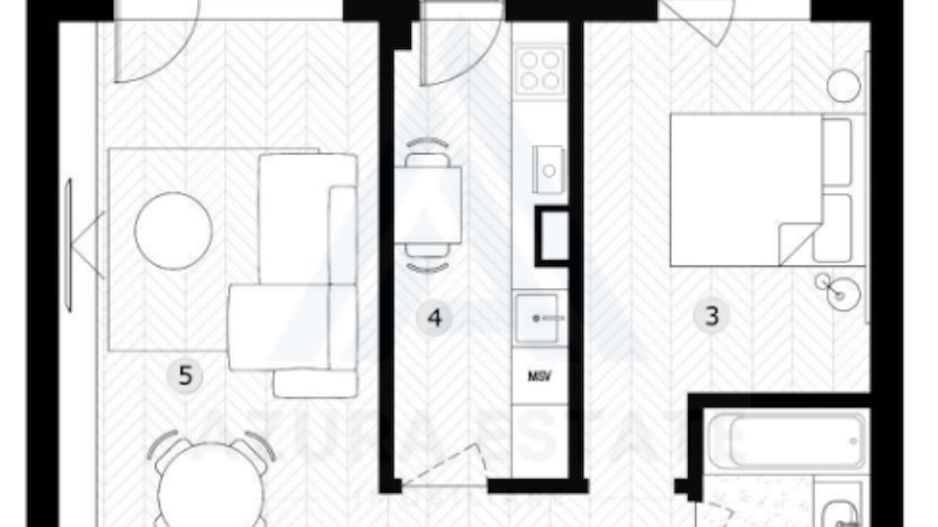 Apartament ultramodern 2 camere 53,7 mp utili terasa inchisa Țiglari - Poză 10