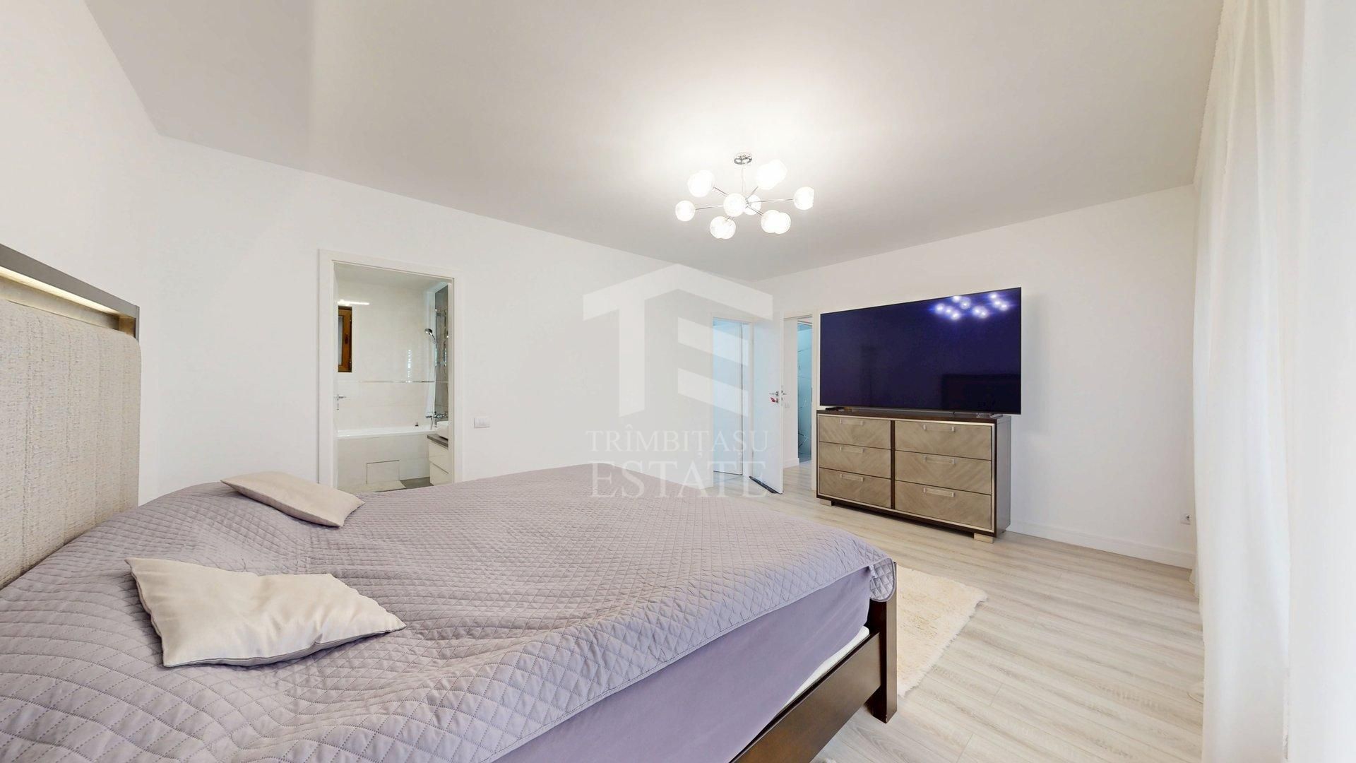 Apartament 3 camere, 77 mp + curte 32 mp, parter – Otopeni - Poză 16