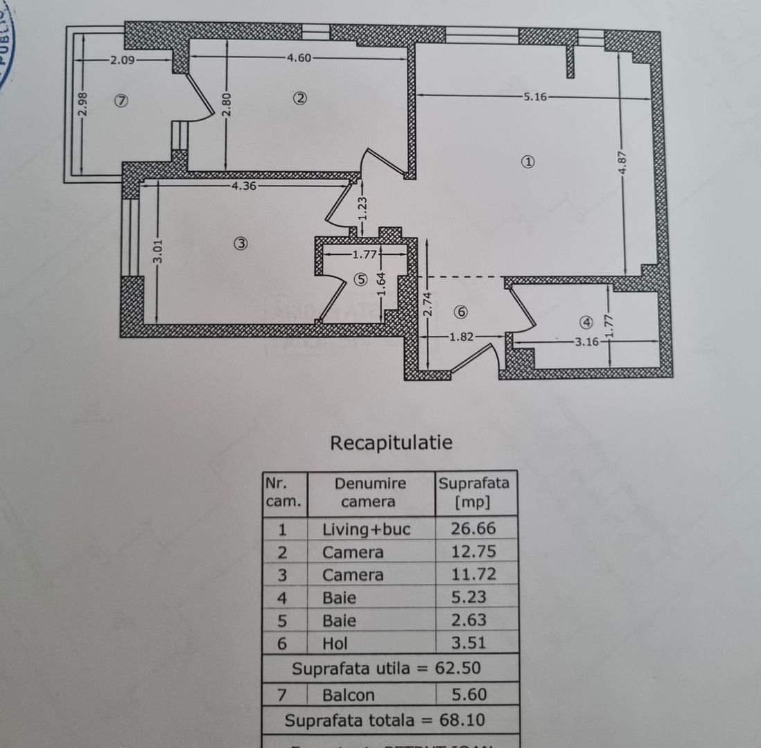 Apartament 3 camere Strada Safirului Bragadiru Loc de Parcare - Poză 11