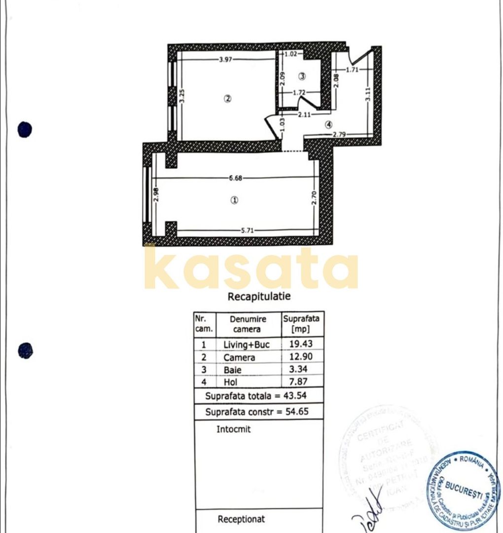 2 CAMERE | IANCULUI | MOBILAT | METROU | CENTRALA PROPRIE | ETAJ 2/8 - Poză 13