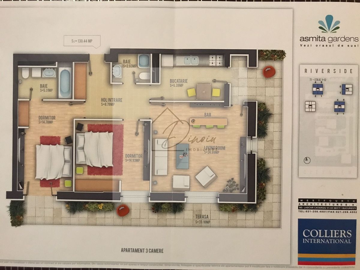 Comision 0% I Apartament 3 camere Asmita Gardens I Delta Vacaresti - Poză 15
