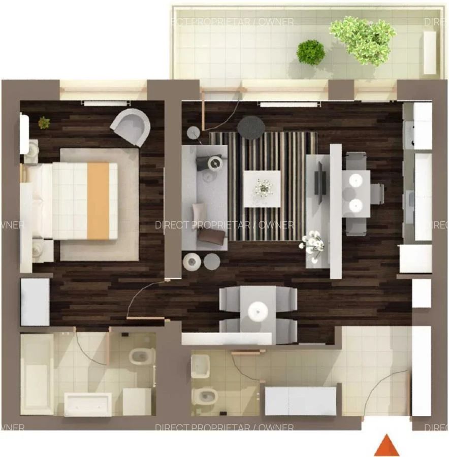 Apartament 2 camere de inchiriat - Poză 5