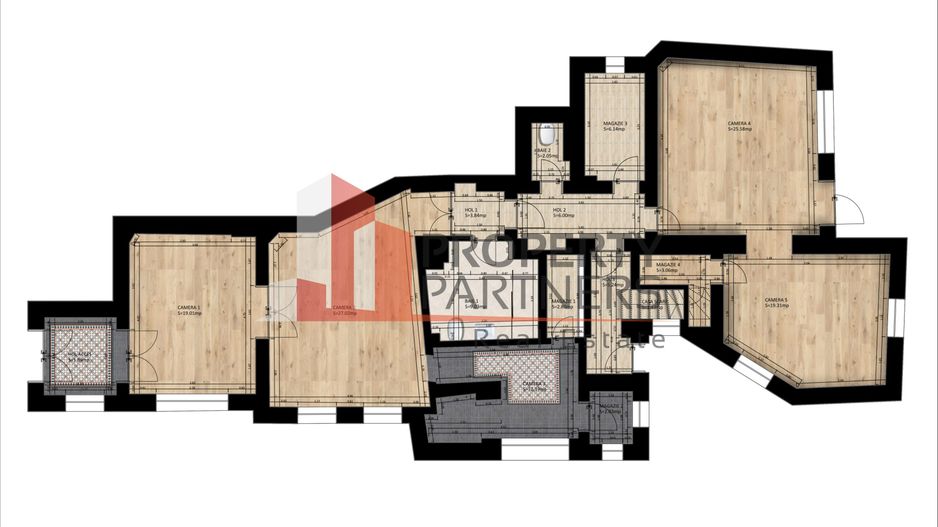 2 apartamente unite in casa in zona centrala, Unirii - Marasesti - Poză 24