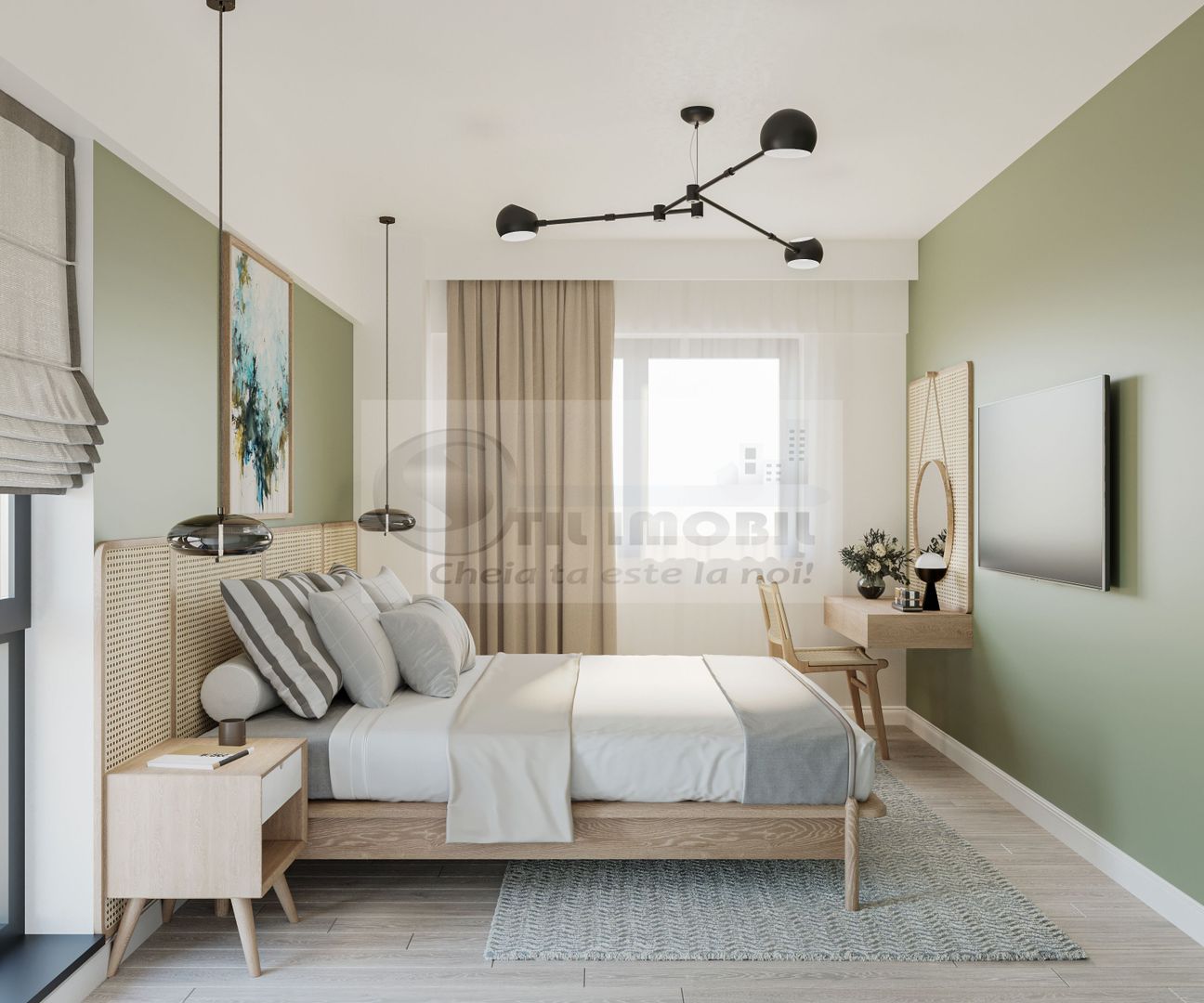 Apartament modern 3 camere, 72 mp– Finisaje premium, 0% comision - Poză 2