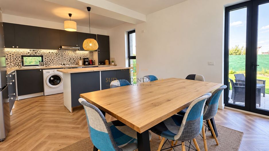 Casă individuală de închiriat, 3 camere, teren 350 mp | Comuna Berceni - Poză 7