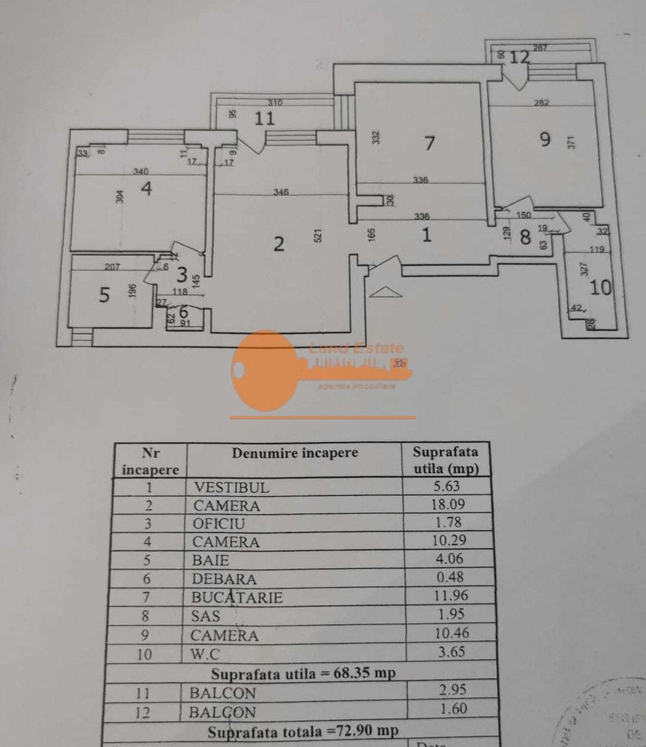 3 camere Lujerului-Veteranilor (centrala termica ) - Poză 16