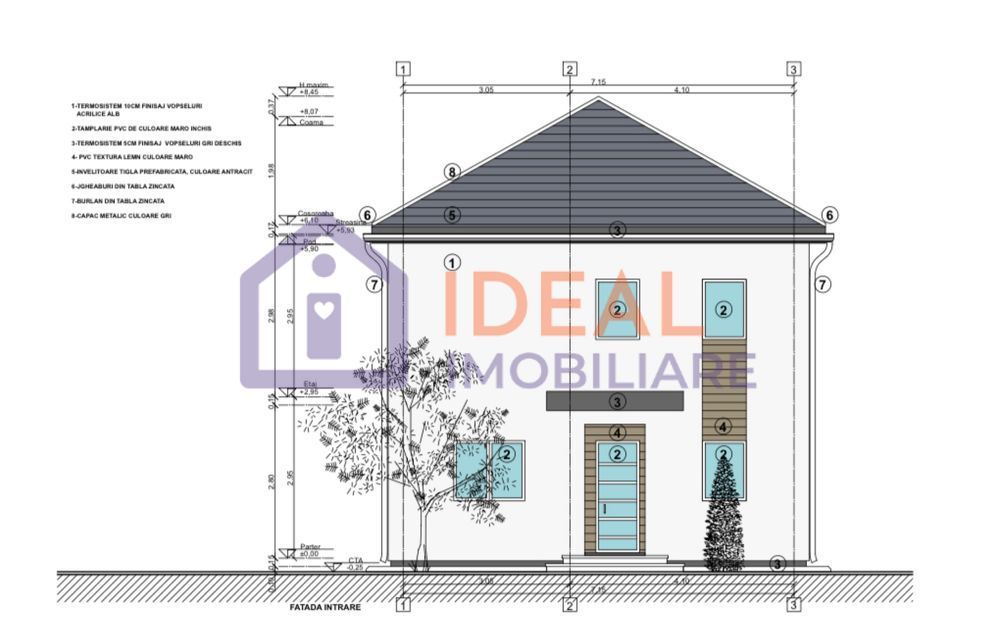 Casă modernă cu 4 camere și 300 mp de curte, in Sura Mica - Poză 8