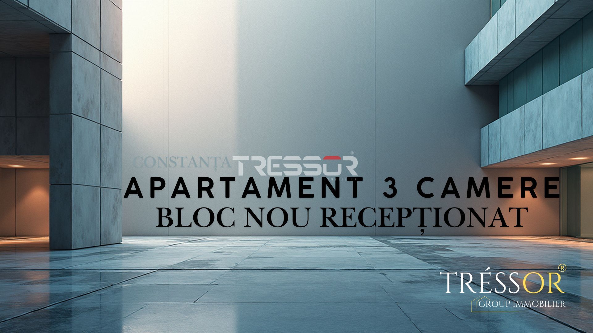 3 camere/mobilat, 81 mp, 2 balcoane, 2 băi, bloc nou - Poză 1