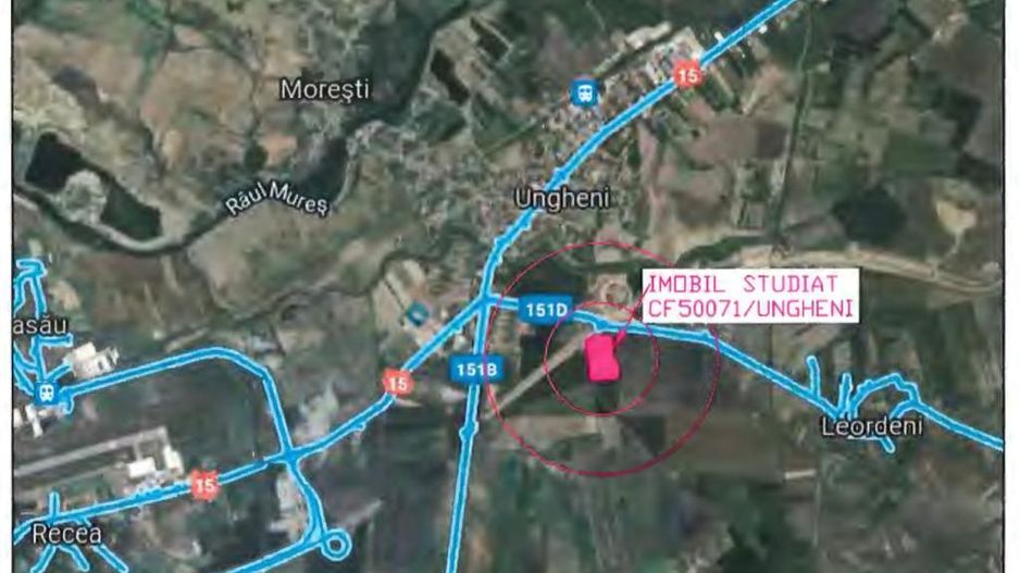 Terenuri Investitie 43485 mp Ungheni-Mures / Autostrada - Poză 8