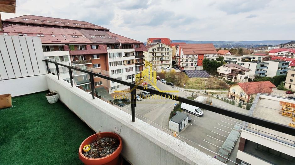 2 camere, spatios, mobilat modern, bloc nou, terasa, Manastur - Poză 8